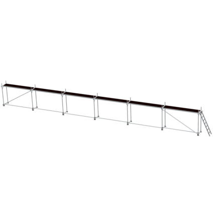 Lešení fasádní Jumbo Superflex Pro 1,8×18 m