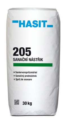 Nástřik sanační Hasit 205 Sanier-Vorspritzmörtel 30 kg