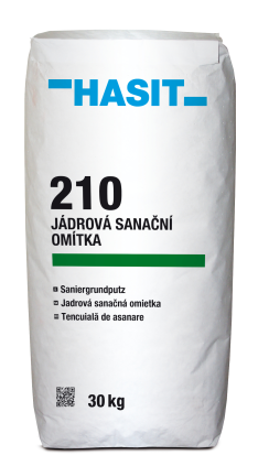 Omítka jádrová Hasit 210 Sanier-Wandputz sanační 30 kg