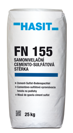 Stěrka samonivelační cemento-sulfátová Hasit FN 155 Bodenspachtel ZS 25 kg