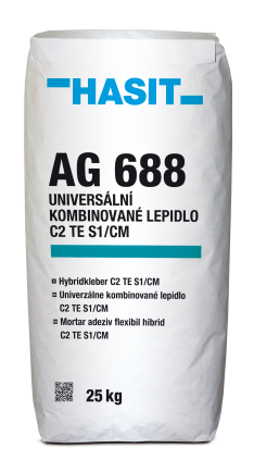 Lepidlo univerzální kombinované Hasit AG 688 Hybridkleber C2 TE S1/CM 25 kg