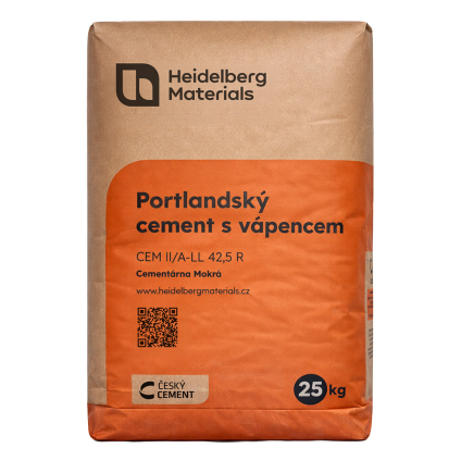 Cement CEM II/A-LL 42,5 R 25 kg