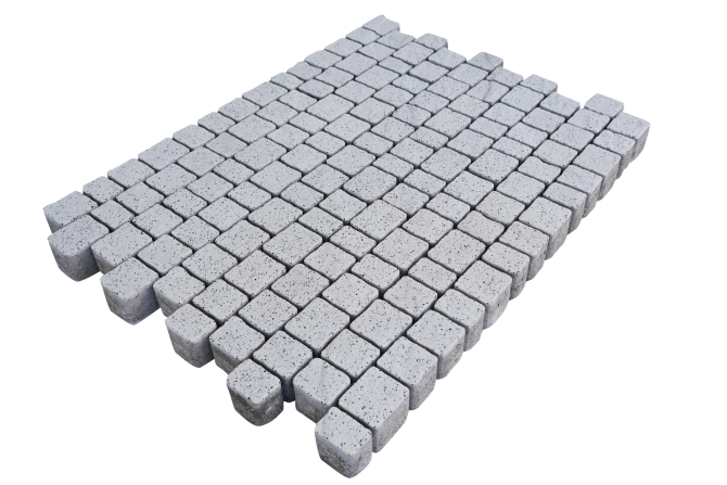 detail Dlažba betonová Ferobet Cubes Excelent 70 mm bílá (7,65)