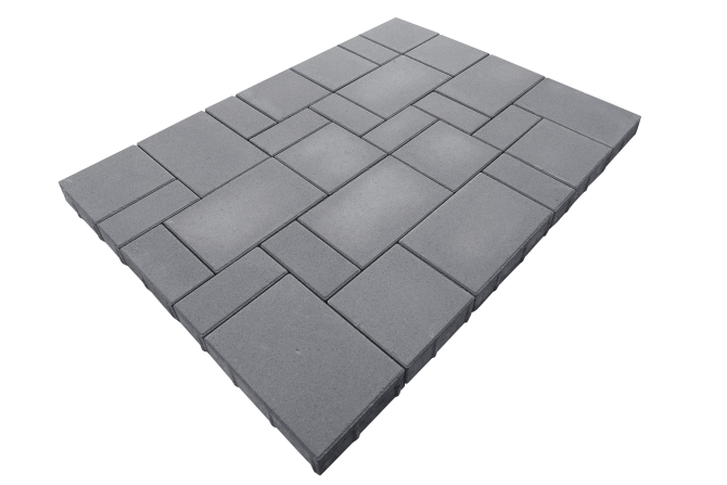 detail Dlažba betonová Ferobet Parko Kombi 80 mm přírodní (8,64)