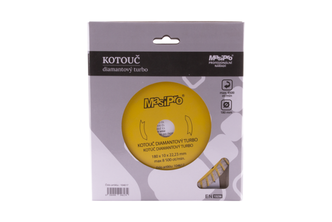 detail Kotouč diamant.turbo 180 mm