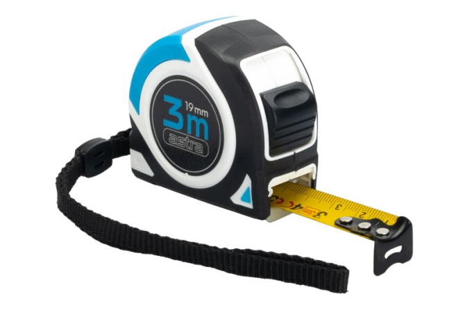 detail Metr svinovací ASTRA 3mx19mm