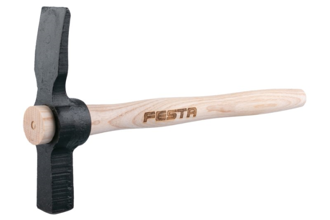 detail Kladivo zednické FESTA 36mm 30cm násada dřevo