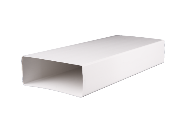 detail Kanál plochý ventilační Haco V 220×90×1000 mm plastový