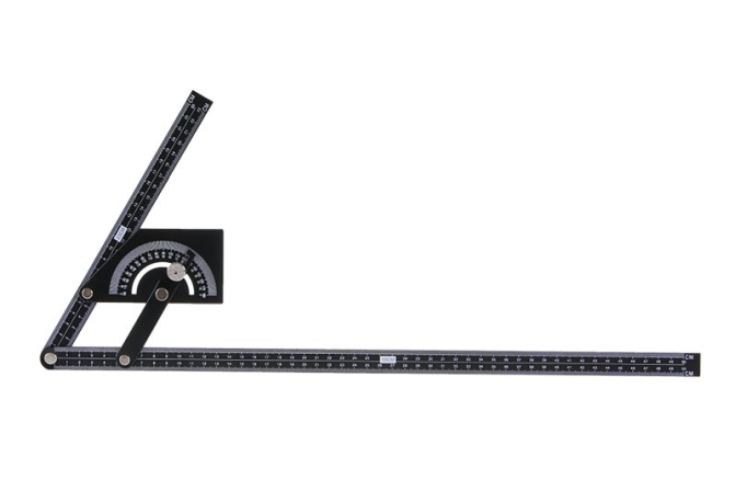 detail Úhloměr 230x500mm 0-180°