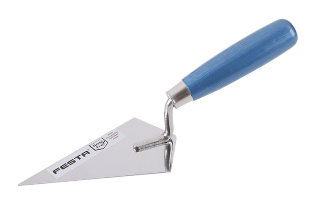 detail Lžíce nerez pokrývačská FESTA dřev.ručka 140mm