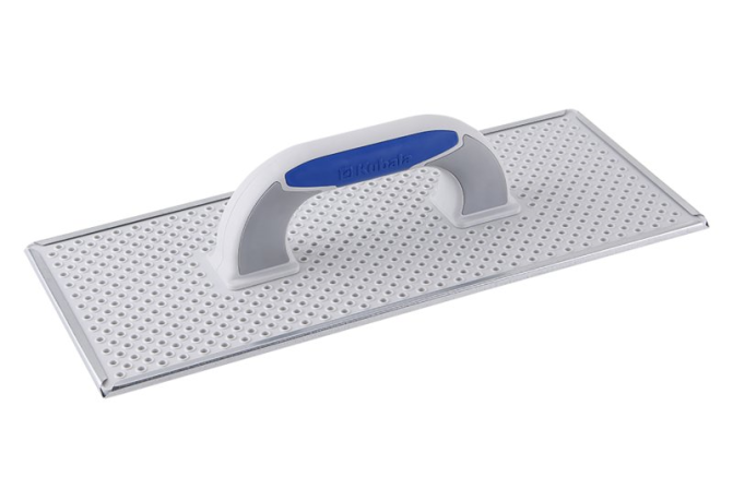 detail Hladítko brusné 160x380mm - struhadlo, dvousl. rukojeť G-20, děrované 0343