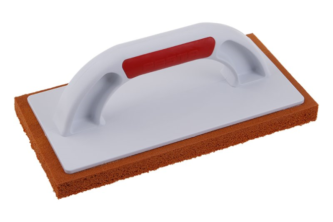 detail Hladítko FESTA houba oranžová jemná 250x130x18mm