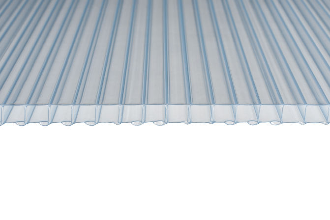 detail Deska polykarbonátová Smart CS 1050×3000×10 mm dutinová čirá