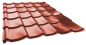 náhled Krytina ocelová Smart CS PRIMA 1215×5700×0,5 mm Zn 275 RAL 3009 terakota