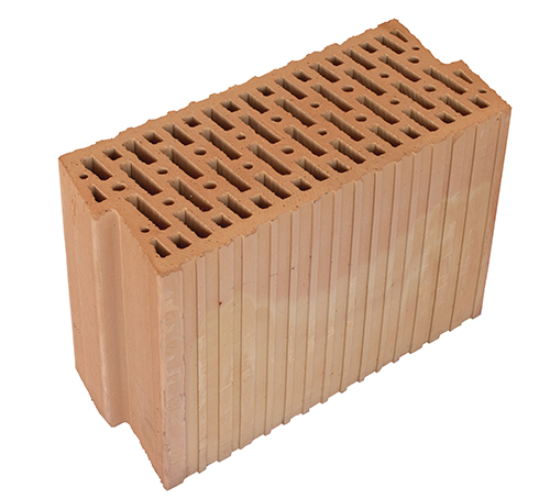 detail Cihla Heluz Aku Z 17,5 broušená 375x175x249mm P20 (60)