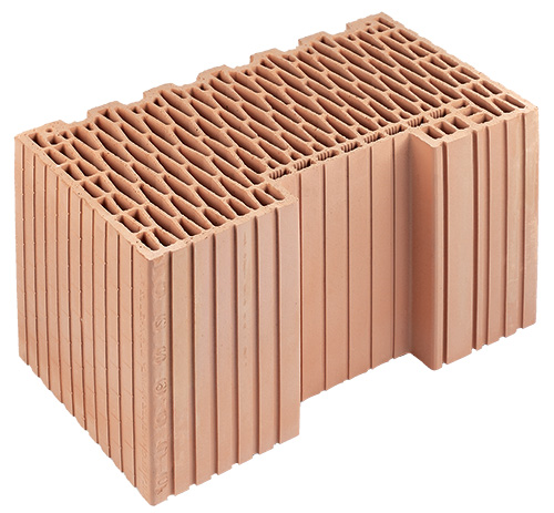 detail Cihla Heluz Plus 44-K broušená 247x440x249mm P10 (72)