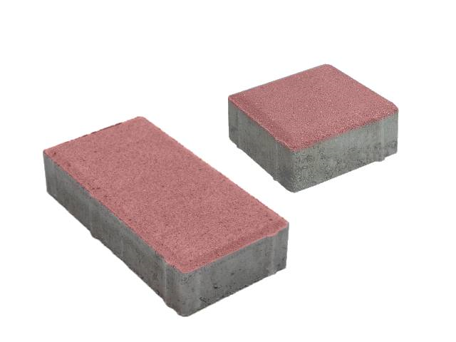 detail Dlažba betonová Presbeton Holland I. 40 mm skladba hladká červená (17,28)
