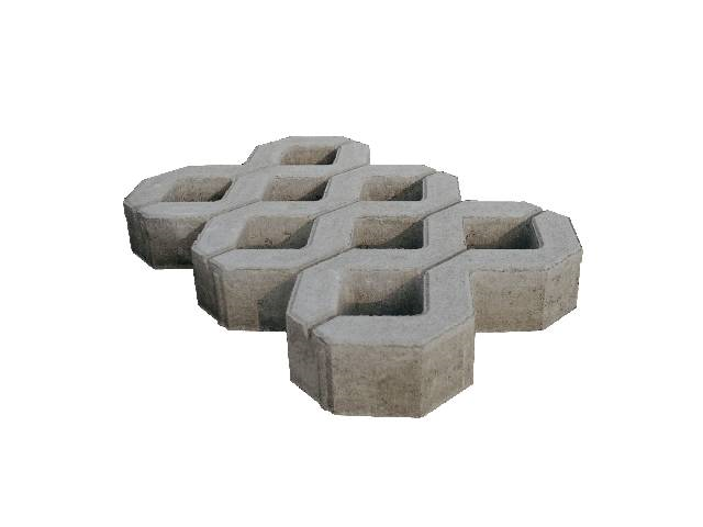 detail Dlažba zatravňovací Presbeton TBX 400×600×80 mm hladká přírodní (40)