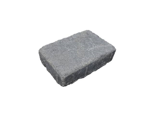 detail Dlažba betonová Presbeton Historik II. 60 mm rumplovaná černá (9,4)