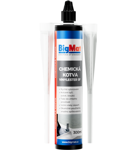 detail Kotva chemická Vinylester SF BigMat 300 ml
