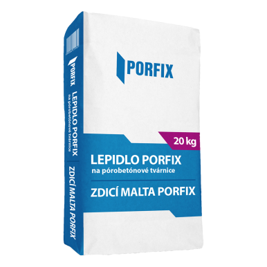 Malta zdicí na pórobeton Porfix 20kg