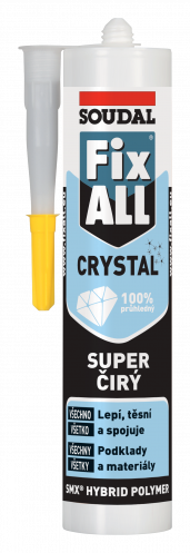 Tmel lepicí Fix All Crystal čirá 290 ml