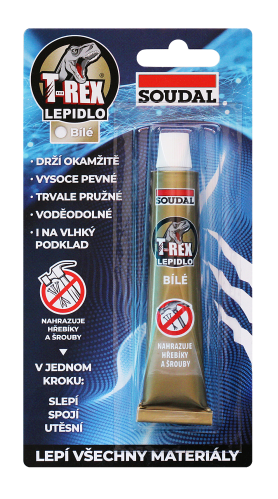 detail Lepidlo T-Rex bílé 25ml