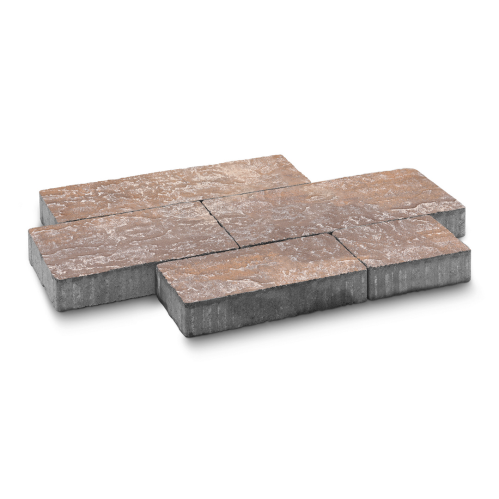 detail Dlažba betonová CS-BETON VALENCIA 60 mm naturcolor caoba antiko CP Plus