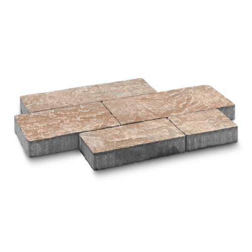 detail Dlažba betonová CS-BETON VALENCIA 60 mm naturcolor coral antiko CP Plus