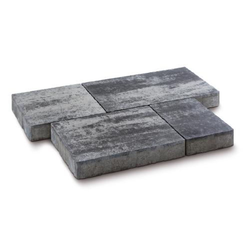 detail Dlažba betonová CS-BETON CORTILA 60 mm colormix noarblanc CP Plus