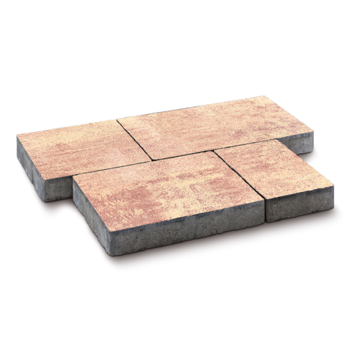 detail Dlažba betonová CS-BETON CORTILA 80 mm colormix alba CP Plus