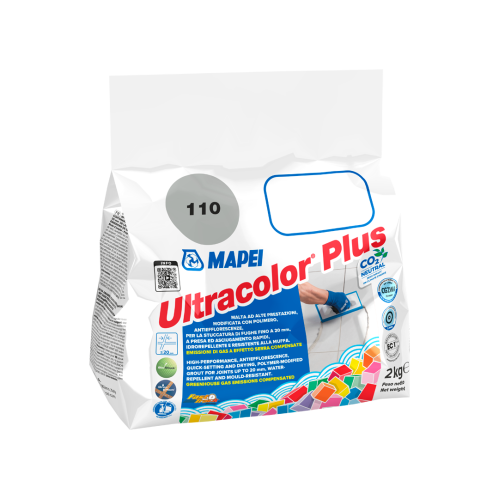 detail Hmota spárovací Ultracolor Plus 112 šedá střední 2kg