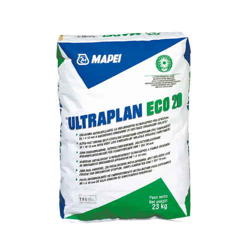 detail Stěrka samonivelační Ultraplan Eco 20 23kg