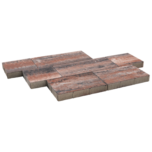 detail Dlažba betonová CS-BETON VENEZIA 80 mm colormix riente CP Plus