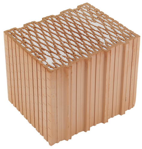 detail Cihla Heluz Family 30 2in1 broušená 247x300x249mm P10 (96)