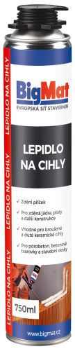 detail Lepidlo na cihly BigMat 750 ml