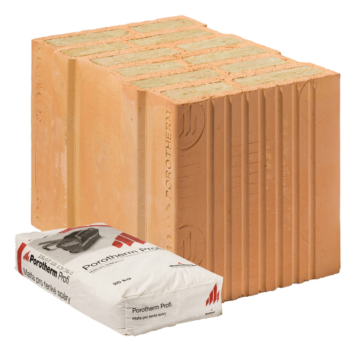 detail Cihla Porotherm 38 T Profi 248x380x249mm P8 (72)
