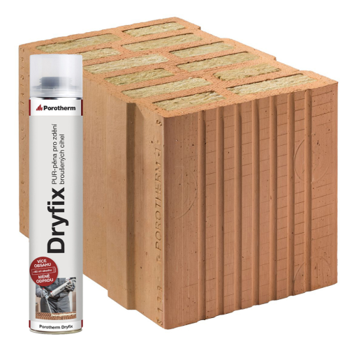 detail Cihla Porotherm 38 TB Dryfix 248x380x249mm P10 (72)