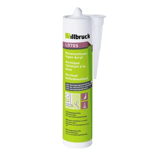 Tmel akrylový Exteriér (LD705) bílý 310ml