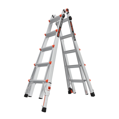 detail Žebřík víceúčelový Little Giant Leveler 22 až 7 pozic