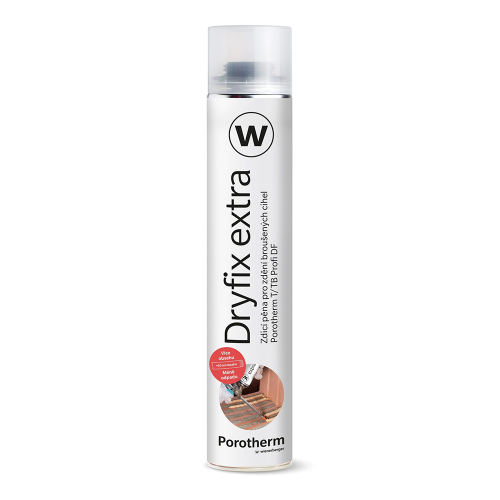 detail Pěna zdicí Porotherm Dryfix extra 810ml