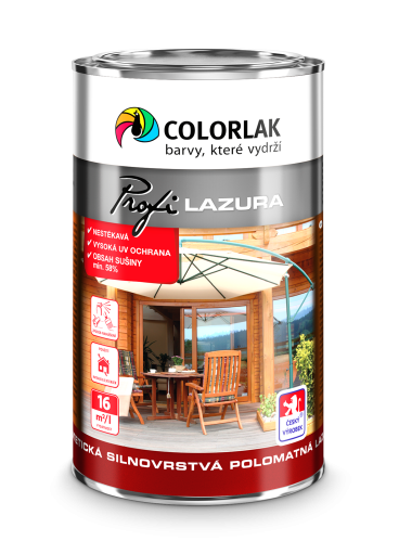 detail Lazura silnovrstvá Profi S1025 borovice T0063 0,9 L