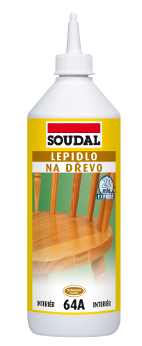 detail Lepidlo na dřevo 64A rychleschnoucí 750 g
