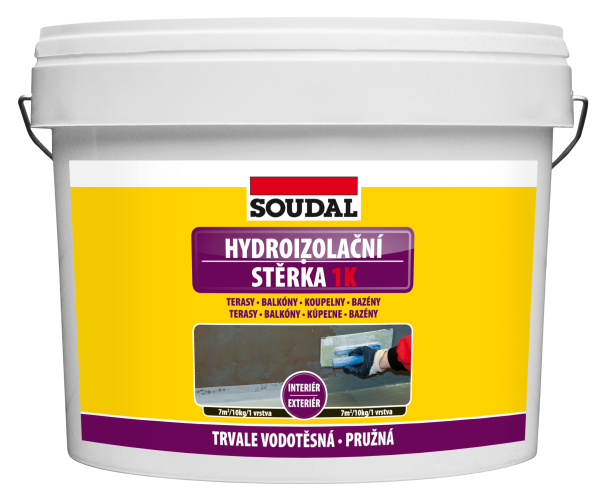 detail Stěrka hydroizolační 1K 15 kg