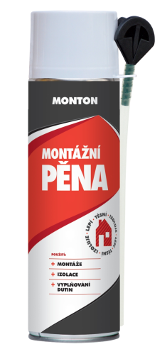 Pěna montážní trubičková Monton 500 ml