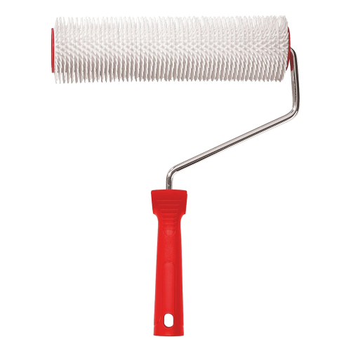 detail Váleček odvzdušňovací Color Expert 24 cm, plastové trny 11 mm, držák 8 mm