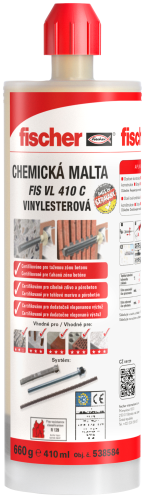 detail Malta chemická FIS VL 410 C 410 ml