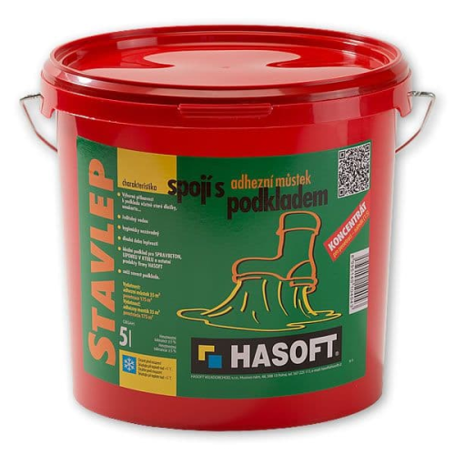 detail Disperze lepivá Hasoft Stavlep 5 l