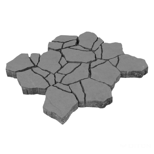 detail Dlažba betonová Stone 80 mm přírodní (7,62)