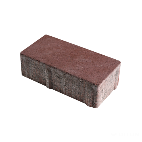 detail Dlažba betonová Diton Parketa 60 mm rovná hrana červená (10,8)